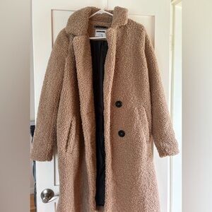 Noisy may Tan Teddy Jacket